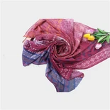 পরমানন্দ প্রিন্টিং পলিয়েস্টার সিল্ক স্কার্ফ